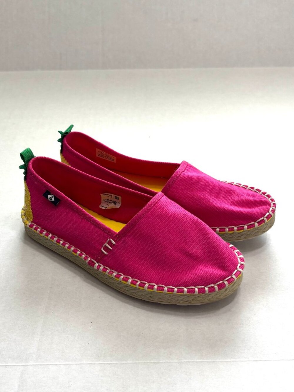 Sperry Girls Pineapple Skysail Espadrille Flats